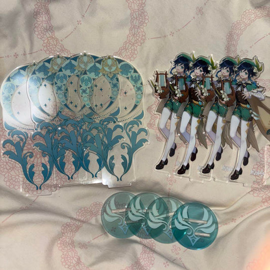 Genshin Impact Venti Acrylic Stand Official Genuine Product