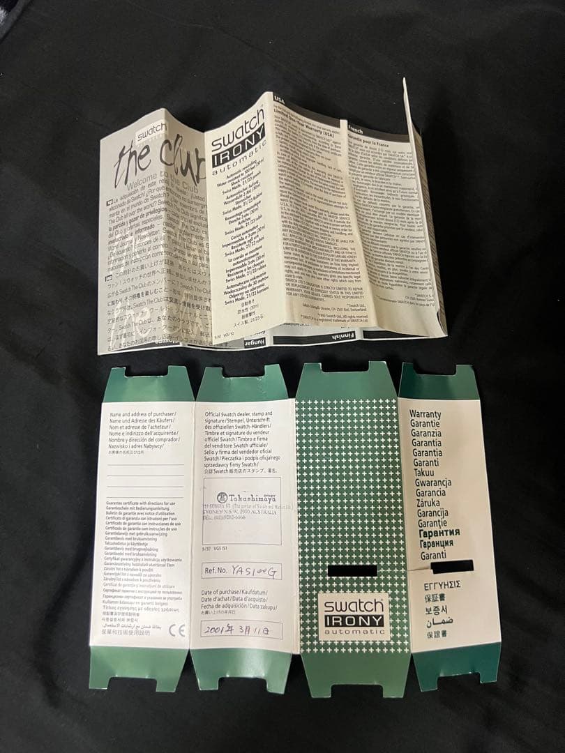 SWATCH IRONY Automatic Winding Watch