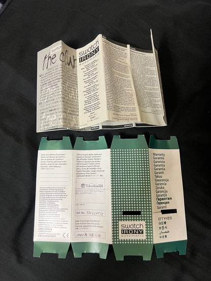 SWATCH IRONY Automatic Winding Watch