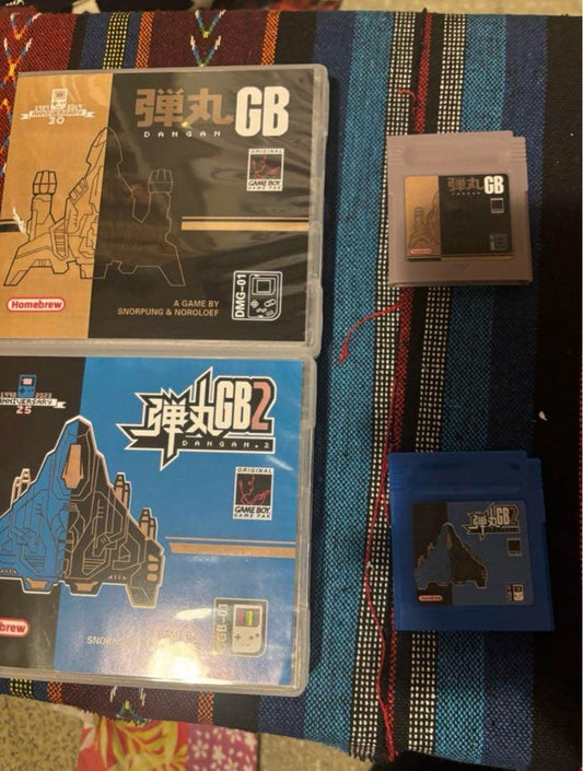 Bullet GB & Bullet GB2 Game Software Set