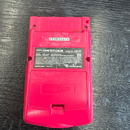 Pink Game Boy Color Set