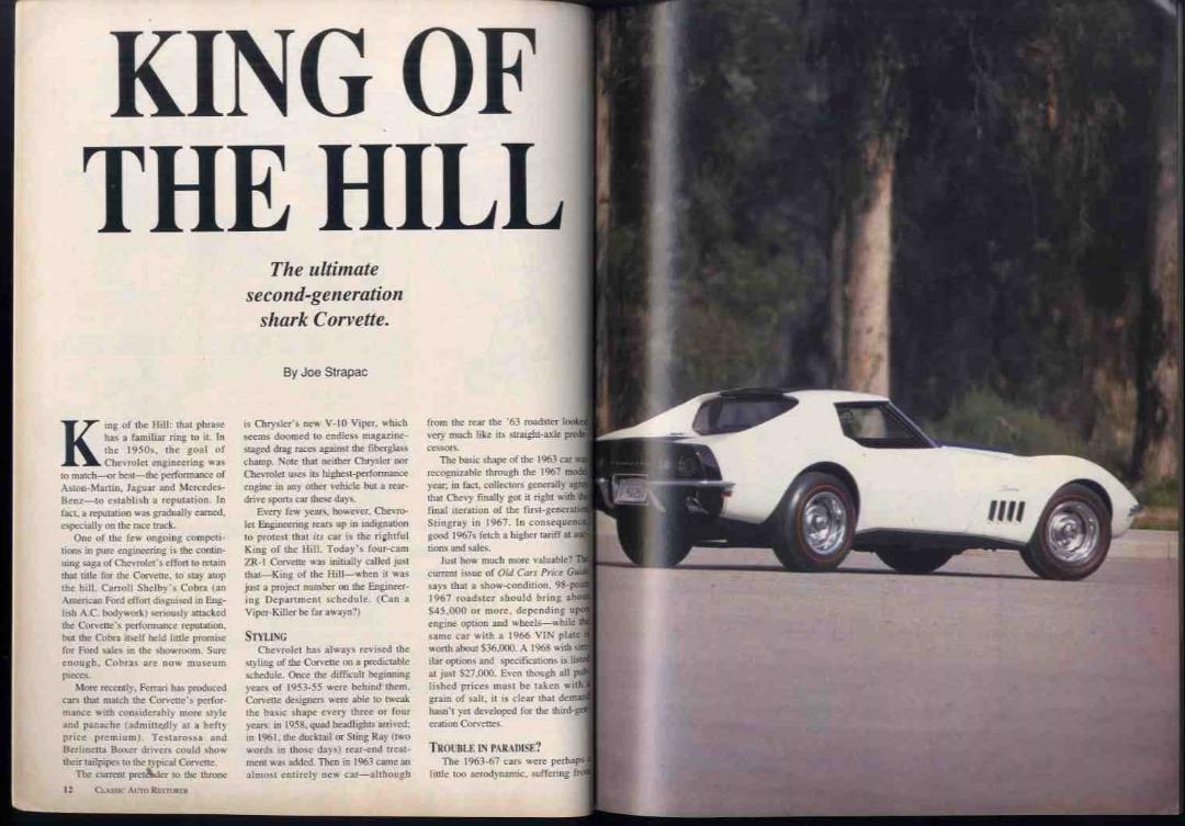 92.8 CLASSIC AUTO RESTORER (U.S. Magazine)