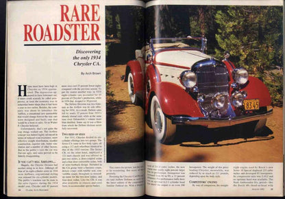 92.8 CLASSIC AUTO RESTORER (U.S. Magazine)