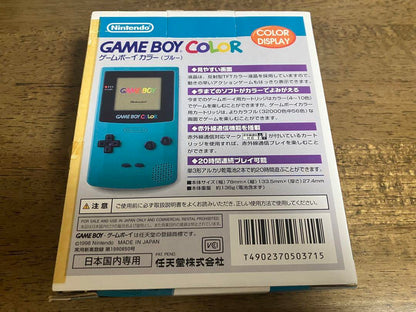 Game Boy Color Blue (Box Only)