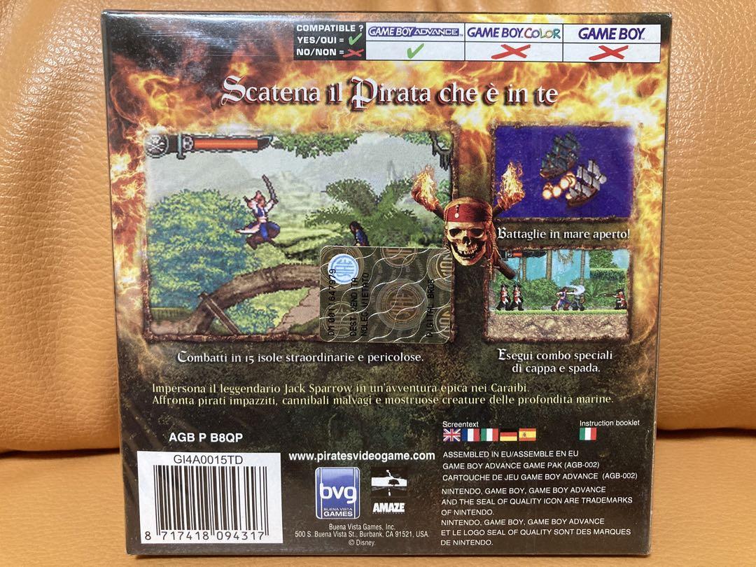Pirates of the Caribbean: Dead Man's Chest Game Boy Advance
