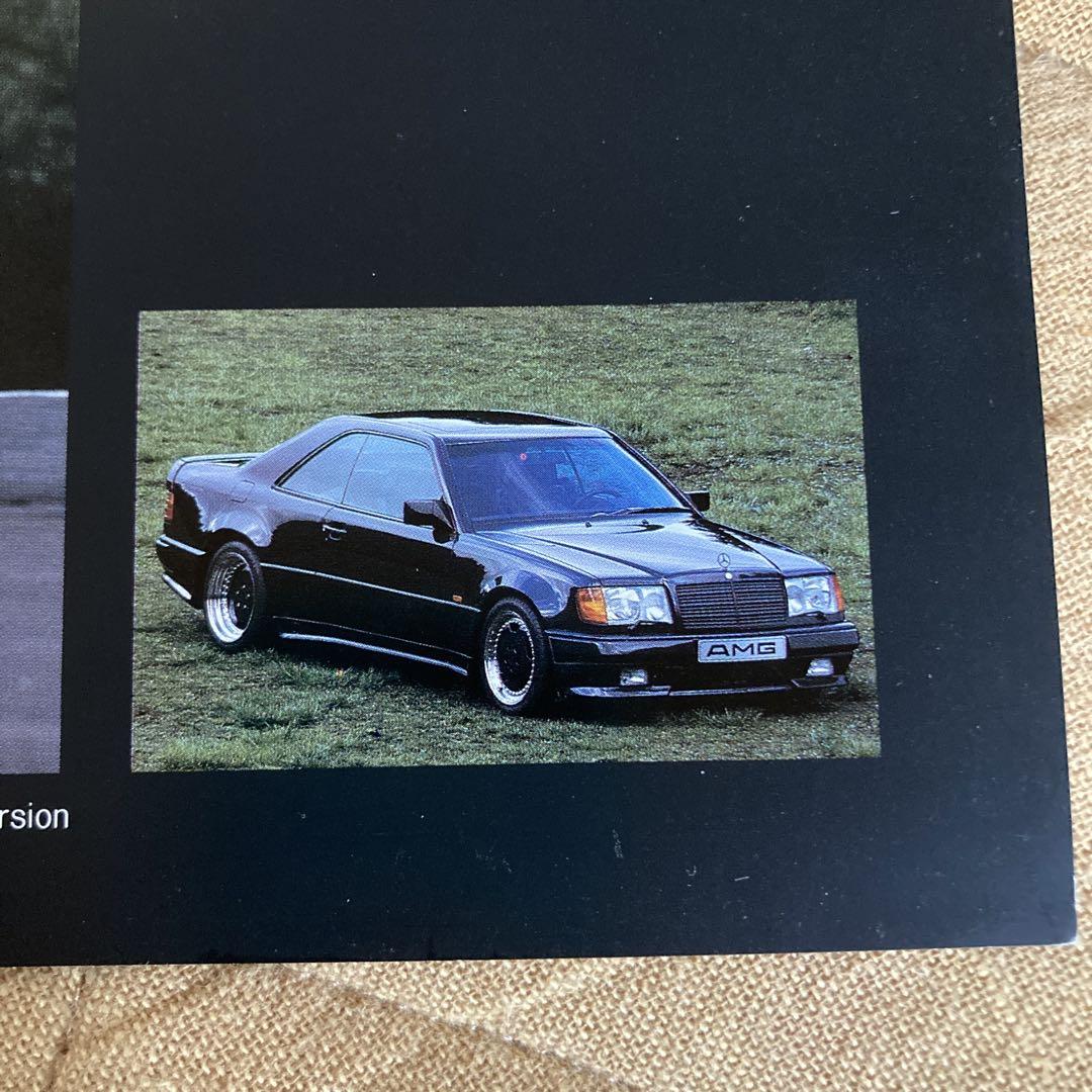 Mercedes Benz AMG Coupe Widebody Poster Pamphlet