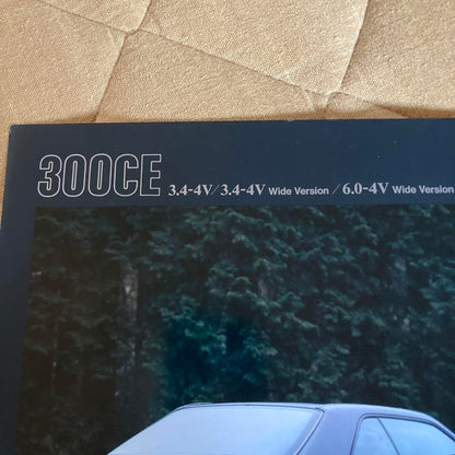 Mercedes Benz AMG Coupe Widebody Poster Pamphlet