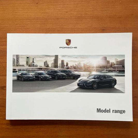 Porsche Model Range Catalog