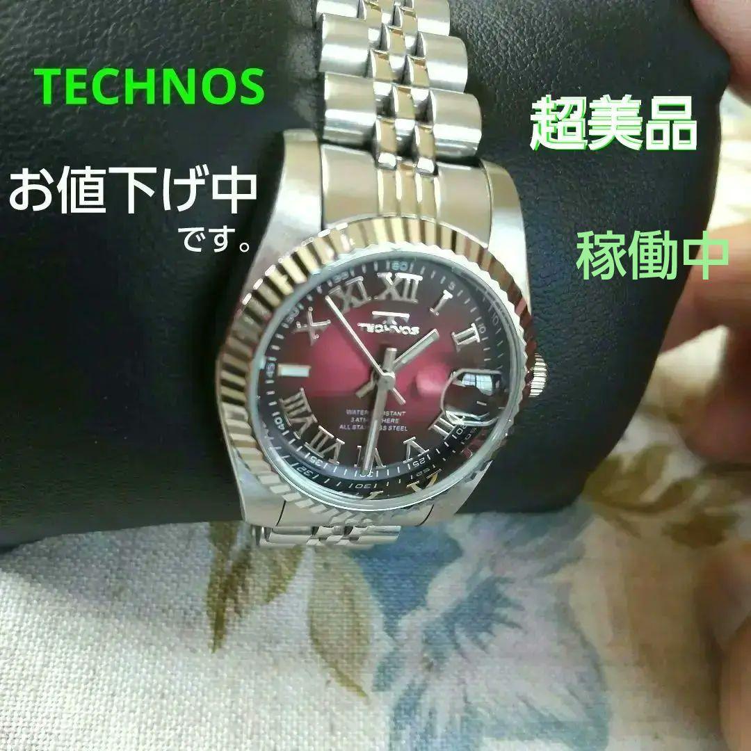 TECHNOS Beautiful Bezel, Women's Watch with Colorful Dial, Battery Replaced on May 23rd