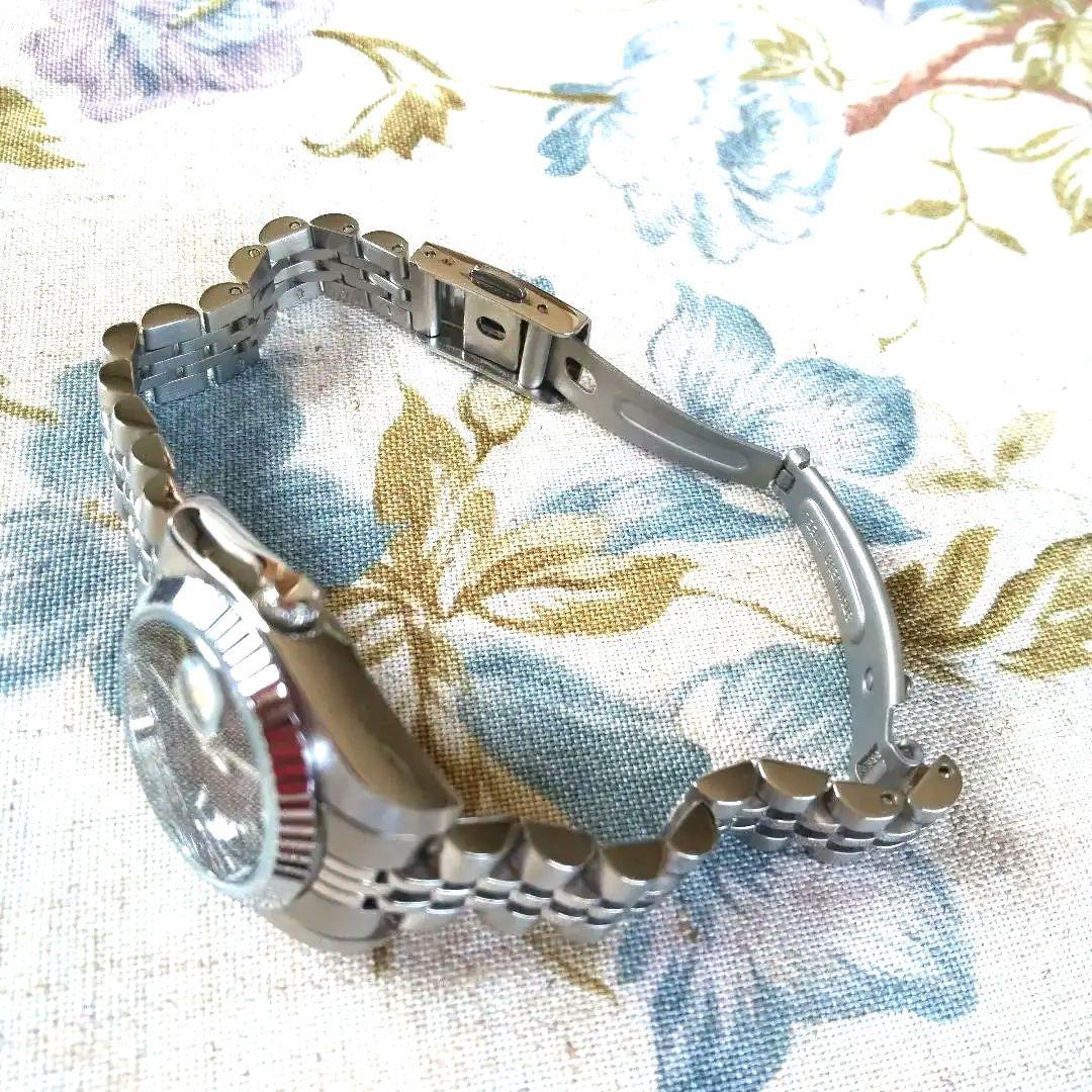 TECHNOS Beautiful Bezel, Women's Watch with Colorful Dial, Battery Replaced on May 23rd