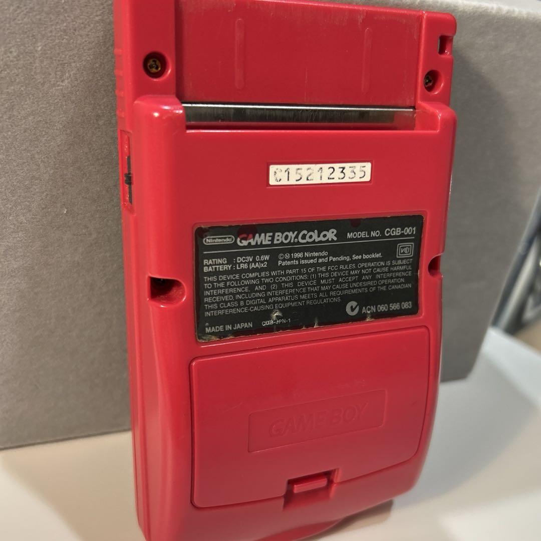 Pink Game Boy Color CGB-001
