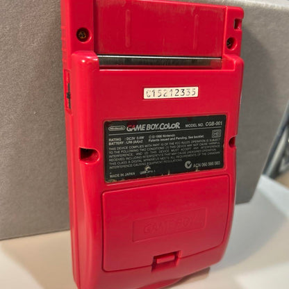 Pink Game Boy Color CGB-001