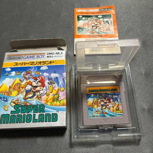 Super Mario Land Game Boy Box & Manual Included