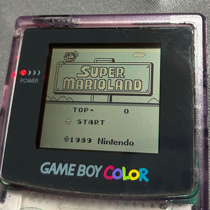 Super Mario Land Game Boy Box & Manual Included