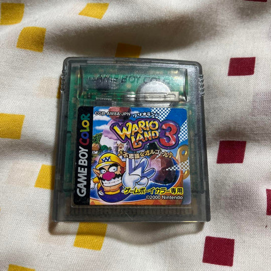 Wario Land 3 Game Boy Color Exclusive