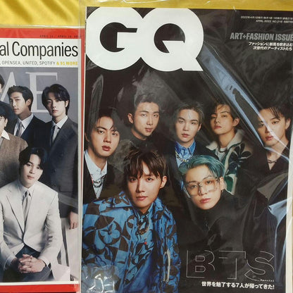 BTS 2-Volume Set GQJAPAN & TIME [TIME Magazine