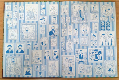 A Rare Edition of Tintin's Adventure in the Land of the Sothys with Tintin's Times