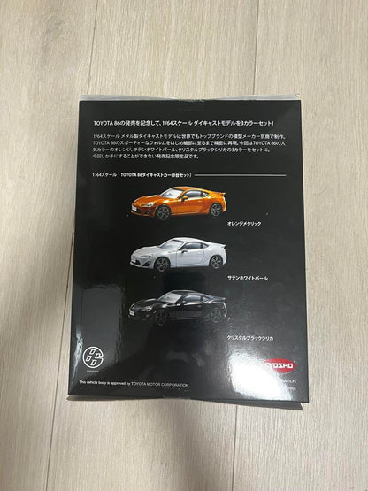 Toyota 86 1/64 Scale 86 Diecast Car 3-Pack