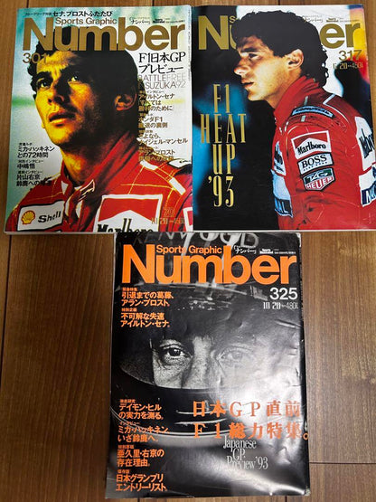 Number Ayrton Senna Special 3-Volume Set