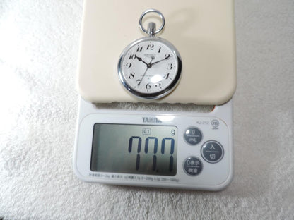 Operational, Pre-owned, Excellent Condition, SEIKO Automatic Winding Pocket Watch SEIKO 6110-0010