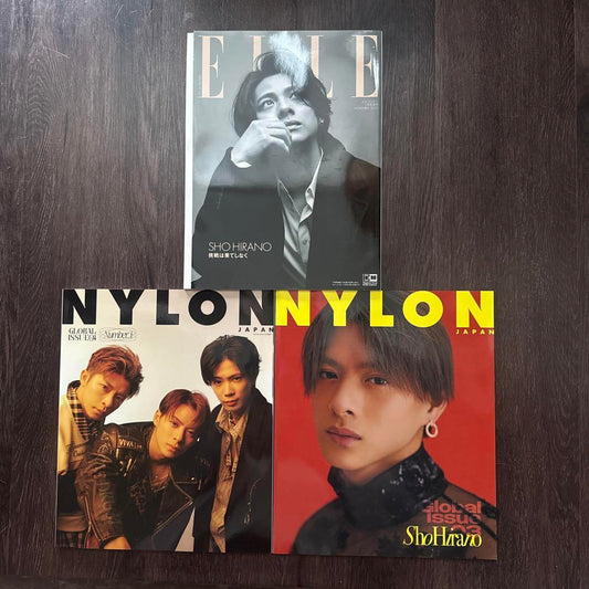 Number_i/ShoHirano ELLE •NYLON JAPAN 3-Volume Set Sale
