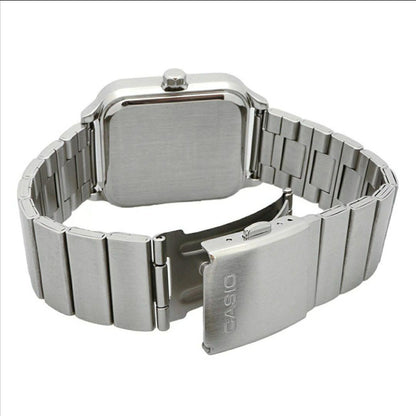 New MTP-M305D Stainless Steel Moon Phase CASIO Watch