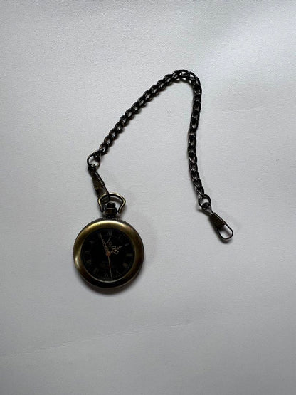 Pocket Watch Quartz Movement Working Condition Battery Included