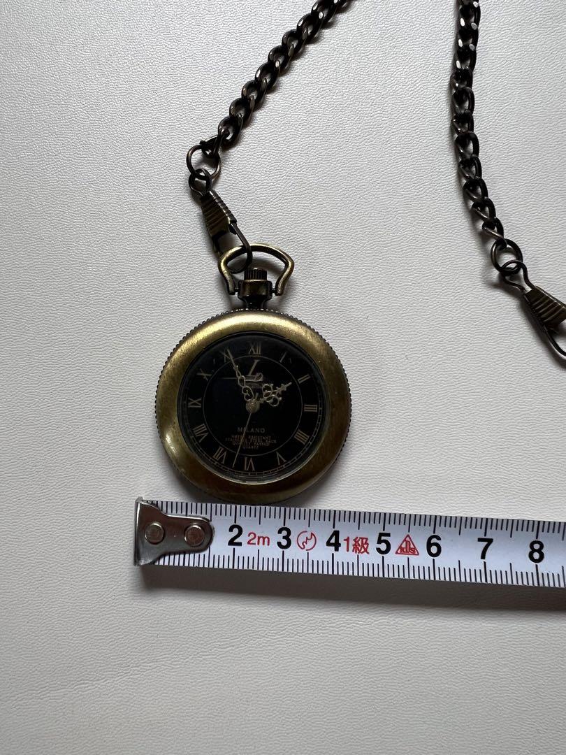 Pocket Watch Quartz Movement Working Condition Battery Included