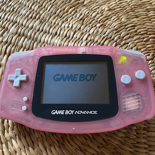 Game Boy Advance Milky Pink Console