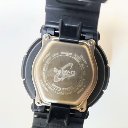 Operational Product Wood Harris-san Wearing Model CASIO BGA-132 Black