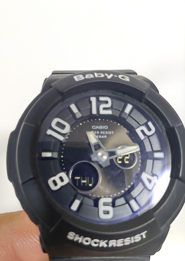 Operational Product Wood Harris-san Wearing Model CASIO BGA-132 Black