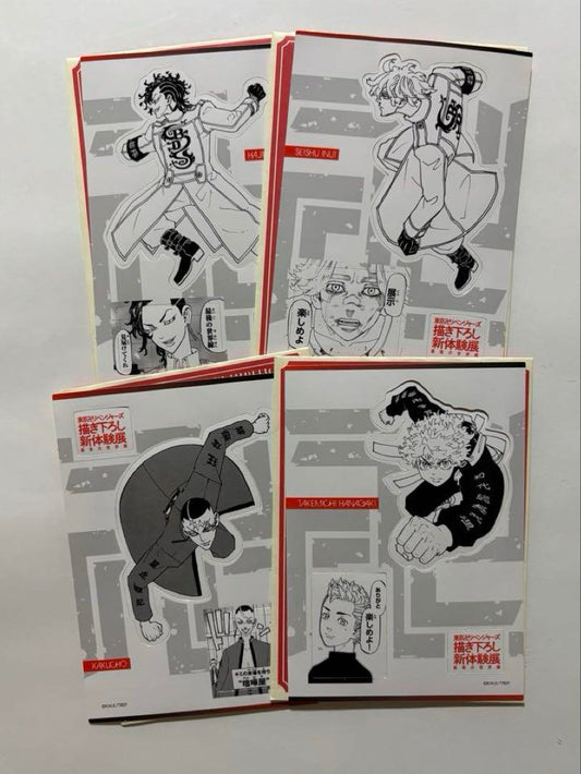 Tokyo Revengers New Experience Exhibition Last Line Visitor Gift Sticker