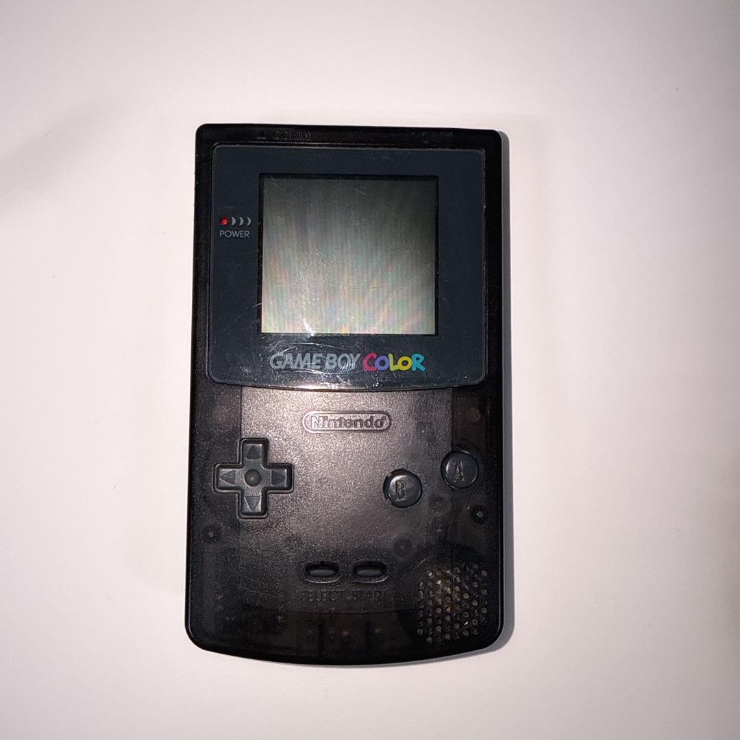 Excellent condition Game Boy Color Clear Black Body (Eden Limited Edition IPS LCD) | Near-mint Nintendo Game Boy Color Clear Black Body Edition Eden Limited Edition IPS LCD