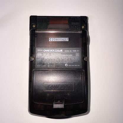 Excellent condition Game Boy Color Clear Black Body (Eden Limited Edition IPS LCD) | Near-mint Nintendo Game Boy Color Clear Black Body Edition Eden Limited Edition IPS LCD