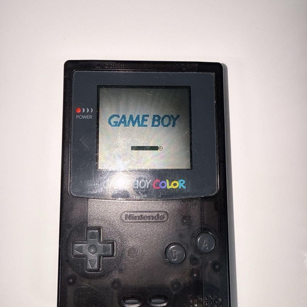 Excellent condition Game Boy Color Clear Black Body (Eden Limited Edition IPS LCD) | Near-mint Nintendo Game Boy Color Clear Black Body Edition Eden Limited Edition IPS LCD
