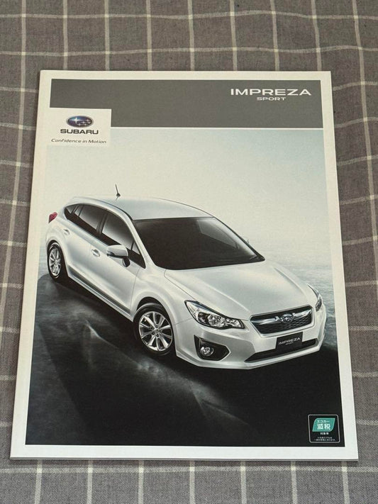 Subaru Impreza Sport Catalog