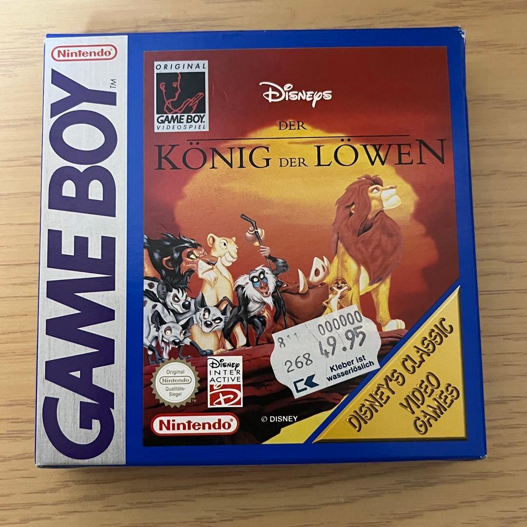 Rarity Game Boy The Lion King Game Boy Software