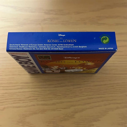 Rarity Game Boy The Lion King Game Boy Software