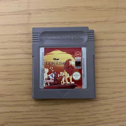 Rarity Game Boy The Lion King Game Boy Software