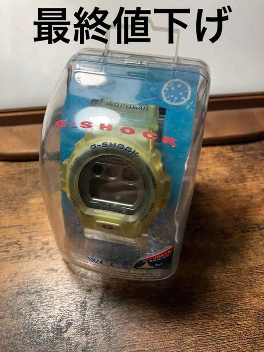 New Unworn CASIO G-SHOCK WCCS Manta Fox Fire