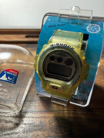 New Unworn CASIO G-SHOCK WCCS Manta Fox Fire