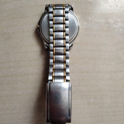 SEIKO Silver Analog Watch with Gold