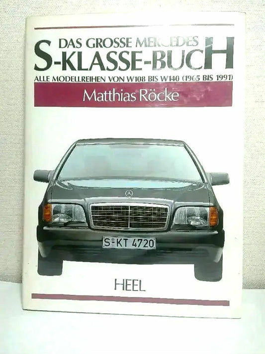 Mercedes S-Class Foreign Book S KLASSE BUCH