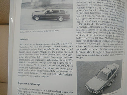 Mercedes S-Class Foreign Book S KLASSE BUCH