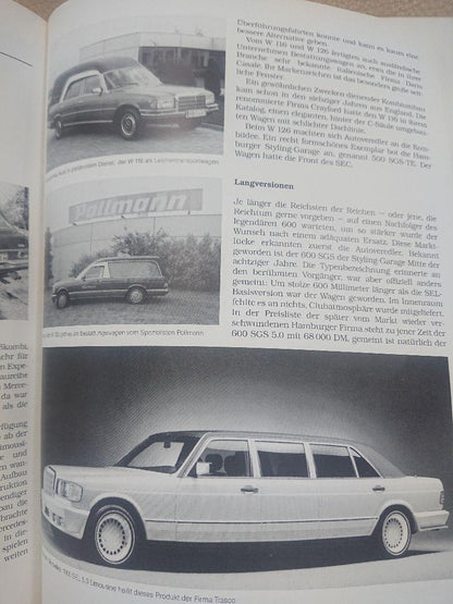 Mercedes S-Class Foreign Book S KLASSE BUCH
