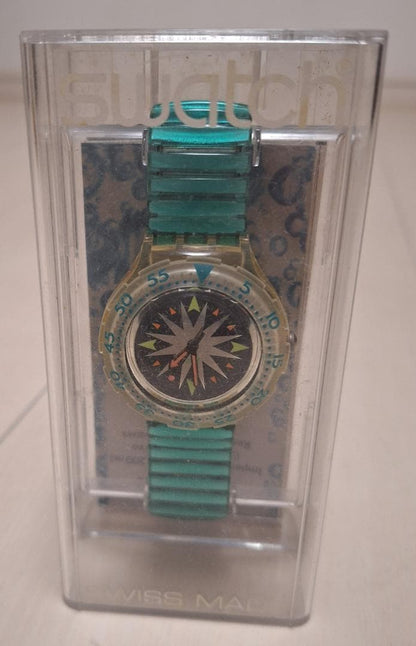 Swatch Scuba MINT Drops 1993 SDK108