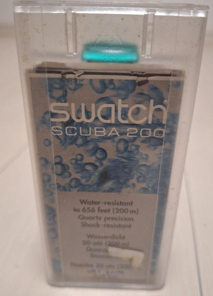 Swatch Scuba MINT Drops 1993 SDK108