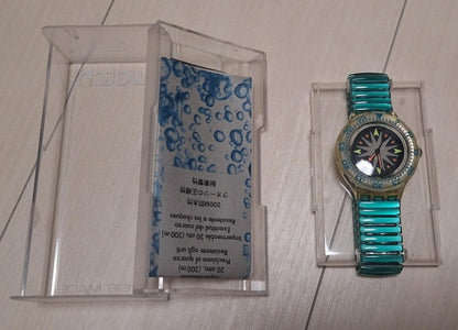 Swatch Scuba MINT Drops 1993 SDK108