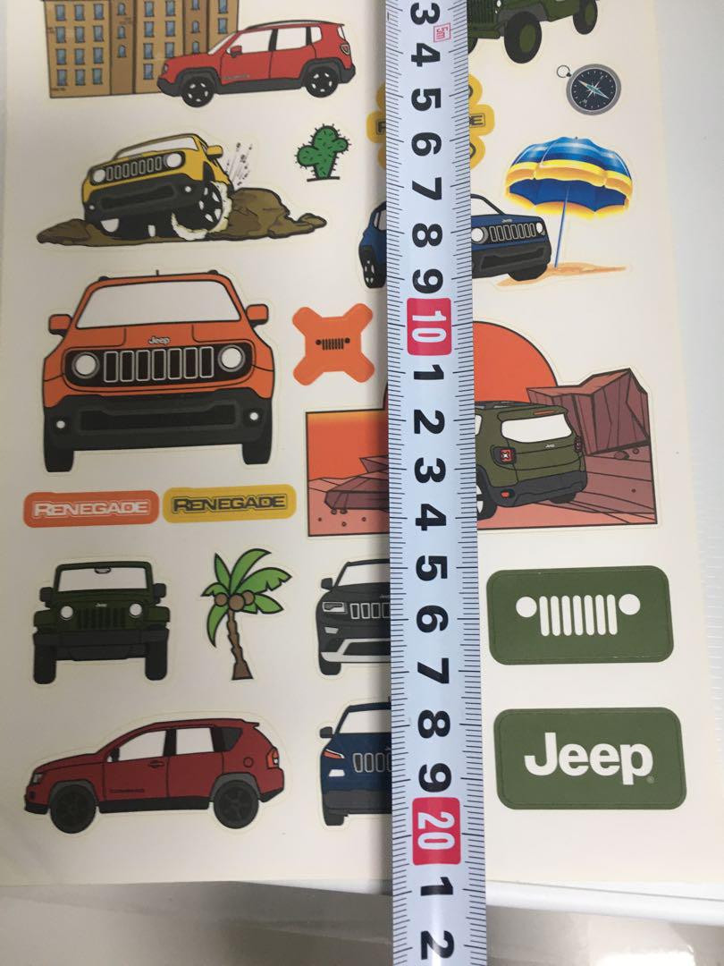 Rare Jeep 2015 Seal Calendar Renegade Sales Talk Materials