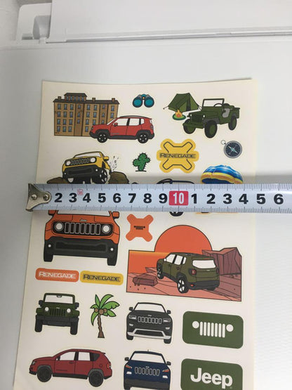 Rare Jeep 2015 Seal Calendar Renegade Sales Talk Materials